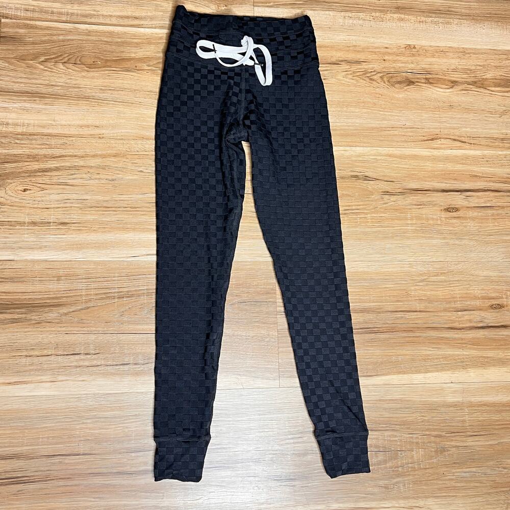 925fit Women's Black Jacquard Pants Size XS